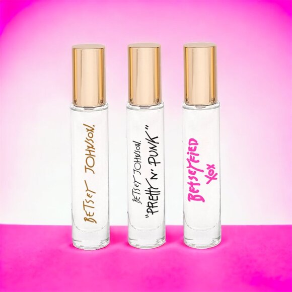 Betsy Johnson Travel Spray Trio 3pc Gift Set 🆕📦🏃💨⚡🚚 - Picture 7 of 14
